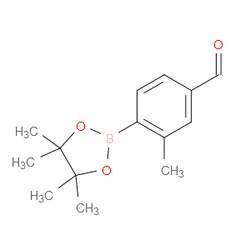 Aobchem&nbsp;4-Formyl-2-methylphenylboronic acid pinacol ester | ≥97% | CAS 1073354-66-1 | C14H19BO3 | 1g
