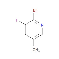 Aobchem 2-Bromo-3-iodo-5-methylpyridine | ≥97% | CAS 65550-82-5 | C6H5BrIN