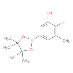 Aobchem&nbsp;4-Fluoro-3-hydroxy-5-methylphenylboronic acid  pinacol ester | ≥97% | CAS 2121512-07-8 | C13H18BFO3 | 500mg