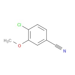 Aobchem&nbsp;4-Chloro-3-methoxybenzonitrile | ≥95% | CAS 189628-40-8 | C8H6ClNO | 5g