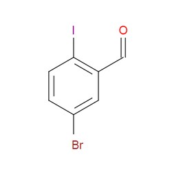 Aobchem&nbsp;5-Bromo-2-iodobenzaldehyde | ≥97% | CAS 689291-89-2 | C7H4BrIO | 5g
