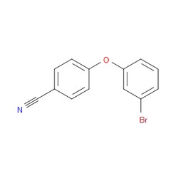 Aobchem&nbsp;4-(3-Bromophenoxy)benzonitrile | ≥95% | CAS 155866-71-0 | C13H8BrNO | 1g