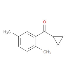 Aobchem&nbsp;Cyclopropyl(2 5-dimethylphenyl)methanone | ≥97% | CAS 71172-44-6 | C12H14O | 5g