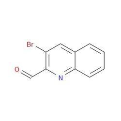 Aobchem&nbsp;3-Bromoquinoline-2-carbaldehyde | ≥97% | CAS 898559-24-5 | C10H6BrNO | 500mg