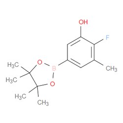 Aobchem&nbsp;4-Fluoro-3-hydroxy-5-methylphenylboronic acid  pinacol ester | ≥97% | CAS 2121512-07-8 | C13H18BFO3 | 250mg