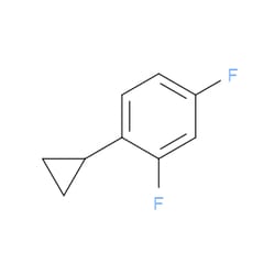 Aobchem&nbsp;1-Cyclopropyl-2 4-difluorobenzene | ≥97% | CAS 1394291-34-9 | C9H8F2 | 250mg