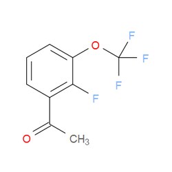 Aobchem&nbsp;1-[2-Fluoro-3-(trifluoromethoxy)phenyl]ethanone | ≥97% | CAS 1429321-84-5 | C9H6F4O2 | 5g