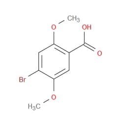 Aobchem&nbsp;4-Bromo-2 5-dimethoxybenzoic acid | ≥95% | CAS 35458-39-0 | C9H9BrO4 | 250mg
