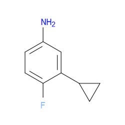 Aobchem&nbsp;3-Cyclopropyl-4-fluoroaniline | ≥95% | CAS 890129-90-5 | C9H10FN | 1g