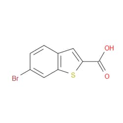 Aobchem&nbsp;6-Bromo-1-benzothiophene-2-carboxylic acid | ≥95% | CAS 19075-58-2 | C9H5BrO2S | 5g
