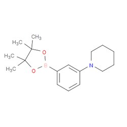 Aobchem&nbsp;3-Piperidinophenylboronic acid pinacol ester | ≥97% | CAS 852227-97-5 | C17H26BNO2 | 5g