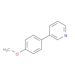 Aobchem&nbsp;3-(4-Methoxyphenyl)pyridine | ≥95% | CAS 5958-02-1 | C12H11NO | 5g