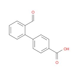Aobchem&nbsp;2 -Formyl[1 1 -biphenyl]-4-carboxylic acid | ≥97% | CAS 205871-49-4 | C14H10O3 | 500mg