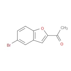 Aobchem&nbsp;1-(5-Bromobenzofuran-2-yl)ethanone | ≥97% | CAS 38220-75-6 | C10H7BrO2 | 1g