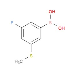 Aobchem&nbsp;3-Fluoro-5-(methylthio)phenylboronic acid | ≥97% | CAS 2121513-60-6 | C7H8BFO2S | 500mg