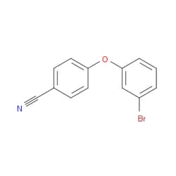 Aobchem&nbsp;4-(3-Bromophenoxy)benzonitrile | ≥95% | CAS 155866-71-0 | C13H8BrNO | 500mg