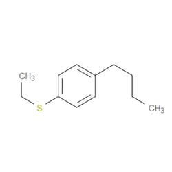 Aobchem&nbsp;1-Butyl-4-(ethylthio)benzene | ≥97% | CAS 216393-65-6 | C12H18S | 5g