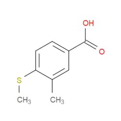 Aobchem&nbsp;3-Methyl-4-(methylsulfanyl)benzoic acid | ≥95% | CAS 851669-34-6 | C9H10O2S | 250mg