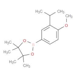 Aobchem&nbsp;4-Methoxy-3-(1-methylethyl)phenylboronic acid pinacol ester | ≥97% | CAS 2121513-08-2 | C16H25BO3 | 500mg
