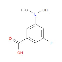 Aobchem&nbsp;3-(Dimethylamino)-5-fluorobenzoic acid | ≥97% | CAS 1350539-93-3 | C9H10FNO2 | 5g