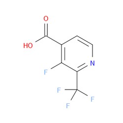Aobchem&nbsp;3-Fluoro-2-(trifluoromethyl)-4-pyridinecarboxylic acid | ≥97% | CAS 886510-09-4 | C7H3F4NO2 | 250mg