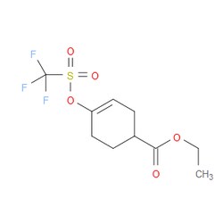 Aobchem&nbsp;Ethyl 4-(((trifluoromethyl)sulfonyl)oxy)cyclohex-3-enecarboxylate | ≥97% | CAS 122948-57-6 | C10H13F3O5S | 1g