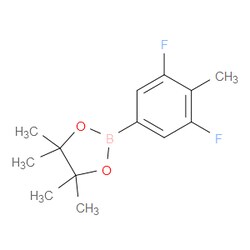 Aobchem&nbsp;3 5-Difluoro-4-methylphenylboronic acid pinacol ester | ≥97% | CAS 2094504-03-5 | C13H17BF2O2 | 500mg