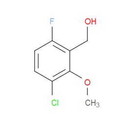 Aobchem&nbsp;(3-Chloro-6-fluoro-2-methoxyphenyl)methanol | ≥97% | CAS 1780183-58-5 | C8H8ClFO2 | 250mg