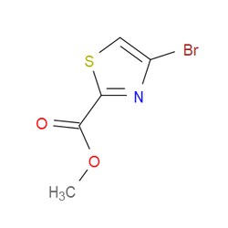 Aobchem&nbsp;Methyl 4-bromothiazole-2-carboxylate | ≥95% | CAS 1025468-06-7 | C5H4BrNO2S | 500mg