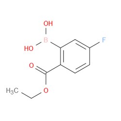 Aobchem&nbsp;2-Ethoxycabonyl-5-fluorophenylboronic acid | ≥97% | CAS 957062-87-2 | C9H10BFO4 | 1g