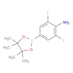 Aobchem&nbsp;4-Amino-2 6-difluorophenylbronic acid  pinacol ester | ≥97% | CAS 939968-08-8 | C12H16BF2NO2 | 5g