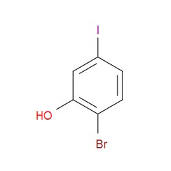 Aobchem&nbsp;2-Bromo-5-iodophenol | ≥97% | CAS 932372-99-1 | C6H4BrIO | 5g