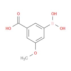 Aobchem&nbsp;3-Carboxy-5-methoxyphenylboronic acid | ≥97% | CAS 1050424-08-2 | C8H9BO5 | 250mg