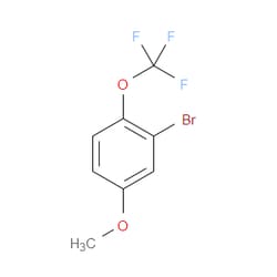 Aobchem&nbsp;2-Bromo-4-methoxy-1-trifluoromethoxybenzene | ≥95% | CAS 1049730-91-7 | C8H6BrF3O2 | 1g