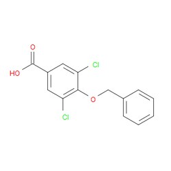 Aobchem&nbsp;3 5-Dichloro-4-phenylmethoxybenzoic acid | ≥97% | CAS 41490-13-5 | C14H10Cl2O3 | 250mg