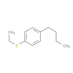 Aobchem&nbsp;1-Butyl-4-(ethylthio)benzene | ≥97% | CAS 216393-65-6 | C12H18S | 1g