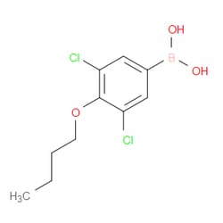 Aobchem&nbsp;4-Butoxy-3 5-dichlorophenylboronic acid | ≥97% | CAS 1218790-72-7 | C10H13BCl2O3 | 5g