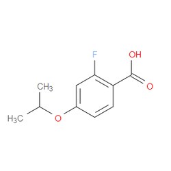 Aobchem&nbsp;2-Fluoro-4-isopropoxybenzoic acid | ≥97% | CAS 289039-81-2 | C10H11FO3 | 5g