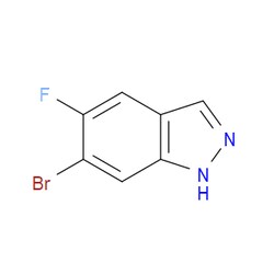 Aobchem&nbsp;6-Bromo-5-fluoro-1H-indazole | ≥97% | CAS 1286734-85-7 | C7H4BrFN2 | 1g