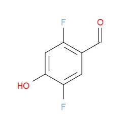 Aobchem&nbsp;2 5-Difluoro-4-hydroxybenzaldehyde | ≥97% | CAS 918523-99-6 | C7H4F2O2 | 1g
