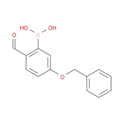 Aobchem&nbsp;5-(Benzyloxy)-2-formylphenylboronic acid | ≥95% | CAS 1226773-36-9 | C14H13BO4 | 5g