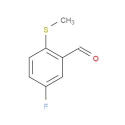 Aobchem&nbsp;5-Fluoro-2-(methylthio)benzaldehyde | ≥97% | CAS 160503-79-7 | C8H7FOS | 5g
