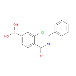 Aobchem&nbsp;3-Chloro-4-(N-benzylcarbamoyl)phenylboronic acid | ≥97% | CAS 850589-42-3 | C14H13BClNO3 | 500mg