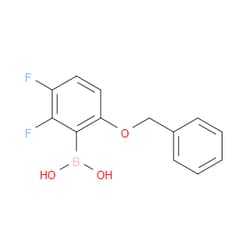 Aobchem&nbsp;2 3-Difluoro-6-benzyloxyphenylboronic acid | ≥97% | CAS 1451393-19-3 | C13H11BF2O3 | 5g