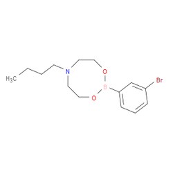 Aobchem&nbsp;3-Bromophenylboronic acid N-butyldiethanolamine ester | ≥95% | CAS 1257641-31-8 | C14H21BBrNO2 | 1g