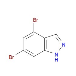 Aobchem&nbsp;4 6-Dibromo-1H-indazole | ≥97% | CAS 447430-07-1 | C7H4Br2N2 | 5g