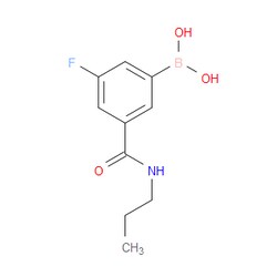 Aobchem&nbsp;3-Fluoro-5-(propylcarbamoyl)phenylboronic acid | ≥97% | CAS 874219-37-1 | C10H13BFNO3 | 1g