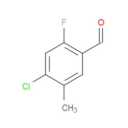 Aobchem&nbsp;4-Chloro-2-fluoro-5-methylbenzaldehyde | ≥97% | CAS 177211-30-2 | C8H6ClFO | 500mg