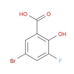 Aobchem&nbsp;5-Bromo-3-fluoro-2-hydroxybenzoic acid | ≥97% | CAS 251300-29-5 | C7H4BrFO3 | 1g