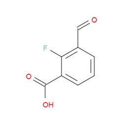 Aobchem&nbsp;2-Fluoro-3-formylbenzoic acid | ≥97% | CAS 1289043-16-8 | C8H5FO3 | 500mg
